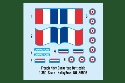 1/350 Hobby Boss French Navy Dunkerque Battleship 86506 - MPM Hobbies