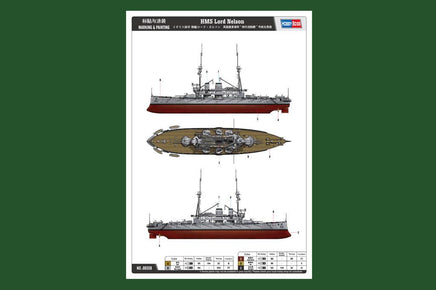 1/350 Hobby Boss HMS Lord Nelson 86508 - MPM Hobbies