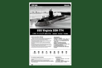 1/350 Hobby Boss USS Virginia SSN-774 83513 - MPM Hobbies