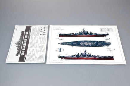 1/350 Trumpeter USS Battleship Alabama BB-60 05307 - MPM Hobbies