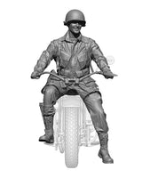 1-16 H3 Model WWII US para "Ironhorse rider" not Inclde Bike 16108