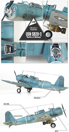 1/48 Academy SB2U-3 "Battle of Midway" 12324 - MPM Hobbies