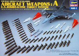 1/48 Hasegawa Weapons A Bombs & Targets 36001 - MPM Hobbies