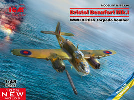 1/48 ICM Bristol Beaufort Mk.I - WWII British Torpedo Bomber 48310 - MPM Hobbies