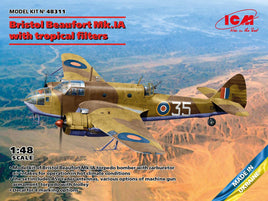 1/48 ICM Bristol Beaufort Mk.IA with Tropical Filters 48311 - MPM Hobbies