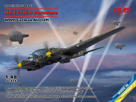 1/48 ICM He 111H-8 Paravane WWII German Aircraft 48267 - MPM Hobbies