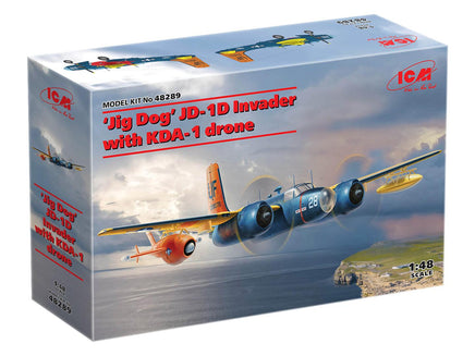 1/48 ICM “Jig Dog” JD-1D Invader with KDA-1 Drone 48289 - MPM Hobbies