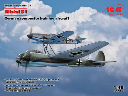 1/48 ICM Mistel S1 - German Composite Training Aircraft 48101 - MPM Hobbies
