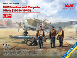 1/48 ICM RAF Bomber and Torpedo Pilots (1939-1945) 48090 - MPM Hobbies