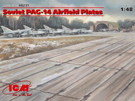 1/48 ICM Soviet PAG-14 Airfield Plates (32 Pieces) 48231 - MPM Hobbies