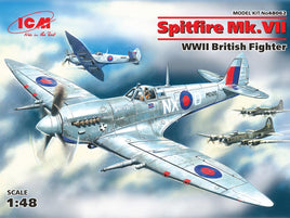 1/48 ICM Spitfire Mk.VII - WWII British Fighter 48062 - MPM Hobbies