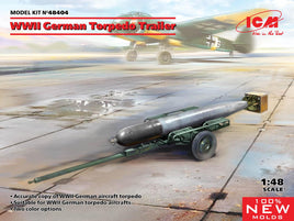 1/48 ICM WWII German Torpedo Trailer 48404 - MPM Hobbies