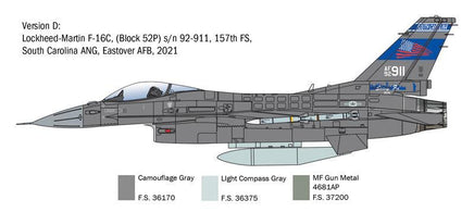 1/48 Italeri F-16C Fighting Falcon 2825 - MPM Hobbies