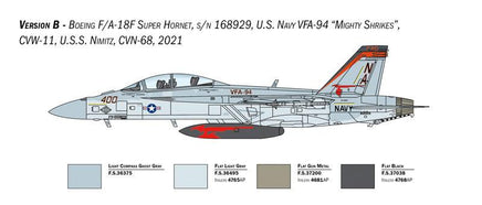 1/48 Italeri F/A-18F Super Hornet U.S. Navy Special Colors 2823 - MPM Hobbies