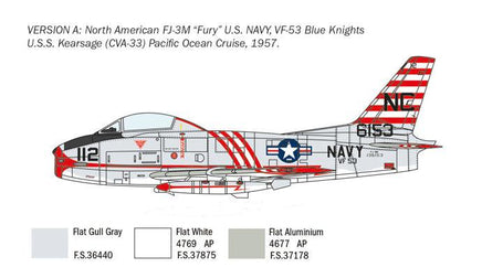 1/48 Italeri North American FJ-2/3 Fury 2811 - MPM Hobbies