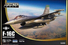 1/48 Kinetic F-16C Block 25-42 USAF Gold Kit 48102 - MPM Hobbies