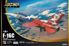 1/48 Kinetic F-16C Texas ANG Lone Star Gunfighter 48146 - MPM Hobbies