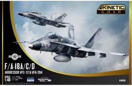 1/48 Kinetic F/A-18A/C/D Aggressor VFC-12 & VFA-204 - 48088 - MPM Hobbies