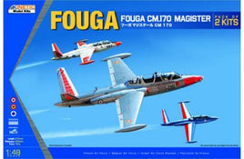 1/48 Kinetic Fouga CM.170 Magister (DUAL KITS) 48051 - MPM Hobbies