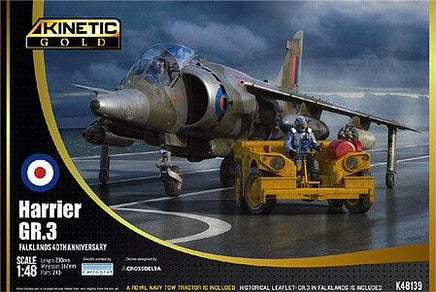 1/48 Kinetic Harrier GR.3 Falklands 40th Anniversary w/tow 48139 - MPM Hobbies