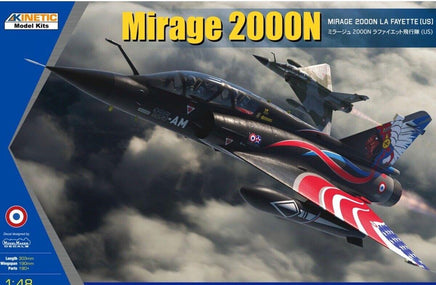 1/48 Kinetic Mirage 2000N La Fayette US 48124 - MPM Hobbies