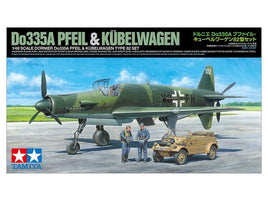 1/48 Tamiya Dornier Do335A Pfeil with Kubelwagen Type 82 - 25206 - MPM Hobbies
