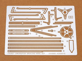 1/48 Tamiya Fairey Swordfish Photo Etched Bracing Wire Set 61069 - MPM Hobbies