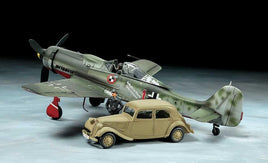 1/48 Tamiya Focke-Wulf Fw190 D-9 Jv44 w/Citroen Traction 11CV Car 25213 - MPM Hobbies