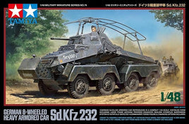 1/48 Tamiya German 8-Wheeled SD.KFZ.232 Heavy Armored Car 32574 - MPM Hobbies