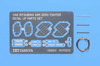 1/48 Tamiya Mitsubishi A6M Zero - Fighter Detail Up Parts Set 12624 - MPM Hobbies