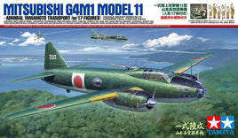 1/48 Tamiya Mitsubishi G4M1 Model 11 Admiral Yamamoto Transport 61110 - MPM Hobbies