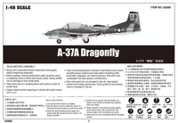 1/48 Trumpeter A-37A Dragonfly Light Ground-Attack Aircraft 02888 - MPM Hobbies