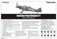 1/48 Trumpeter Boulton Paul Defiant F1 02899 - MPM Hobbies