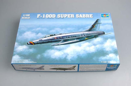 1/48 Trumpeter F-100D Super Sabre 02839 - MPM Hobbies