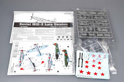 1/48 Trumpeter Soviet MiG-3 Late Version 02831 - MPM Hobbies