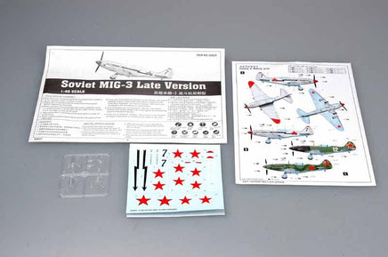 1/48 Trumpeter Soviet MiG-3 Late Version 02831 - MPM Hobbies