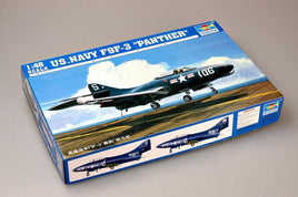 1/48 Trumpeter U.S. Navy F9F-3 Panther 02834.