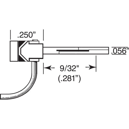 148-25 HO Scale Bulk Pack - 25 pair #148 Whisker® Metal Couplers - Medium (9/32") Centerset Shank