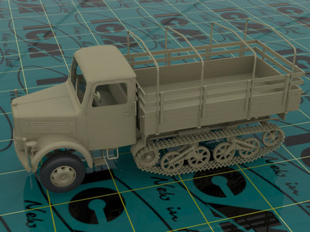 1/35 ICM KHD S3000/SS M Maultier - WWII German Semi-Tracked Truck 35453 - MPM Hobbies