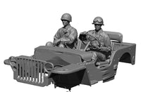 1/16 H3 Model WWII US Willys Crew Set 16114