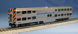 N Kato Gallery Bi-Level Cab-Coach Virginia Railway Express #V716-1560947 - MPM Hobbies