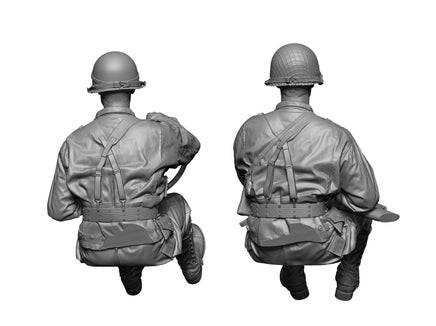 1/16 H3 Model WWII US Willys Crew Set 16114