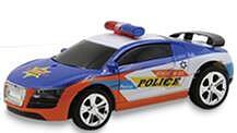 1/58 IMEX R/C Police Car Blue + White 2.4G 2006BW - MPM Hobbies
