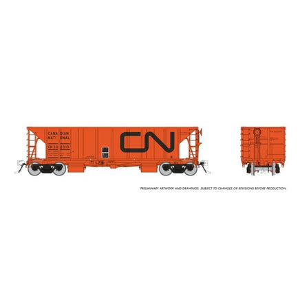 HO Rapido NSC Ballast Car: CN: Single Car #2