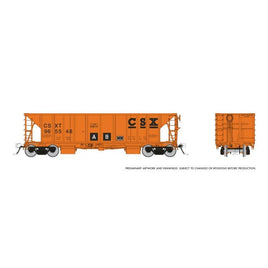 HO Rapido NSC Ballast Car: CSX: 3-Pack #2