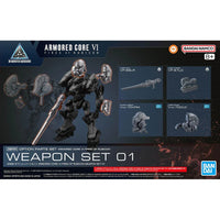 30 Minutes Missions Armored Cored VI Fires of Rubicon Weapon Set 01 Accessory Set - MPM Hobbies