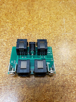 NCE UTP Panel, cab bus fascia panel w/RJ12 plugs - MPM Hobbies