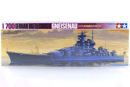 1/700 Tamiya German Gneisenau Battleship Kit 77520 - MPM Hobbies