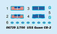 1/700 Trumpeter USS Guam CB-2 06739 - MPM Hobbies