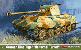 1/72 Academy German King Tiger Henschel Turret 13423 - MPM Hobbies